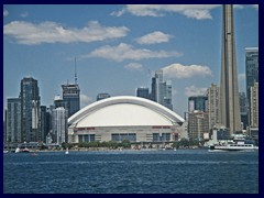 View of the Harbourfront the tour boat 031